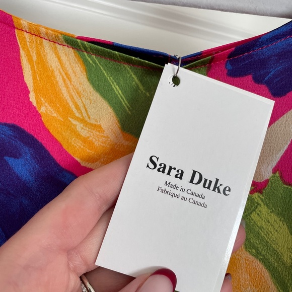 Sara Duke Vibrant Multicolour Top - Picture 2 of 5